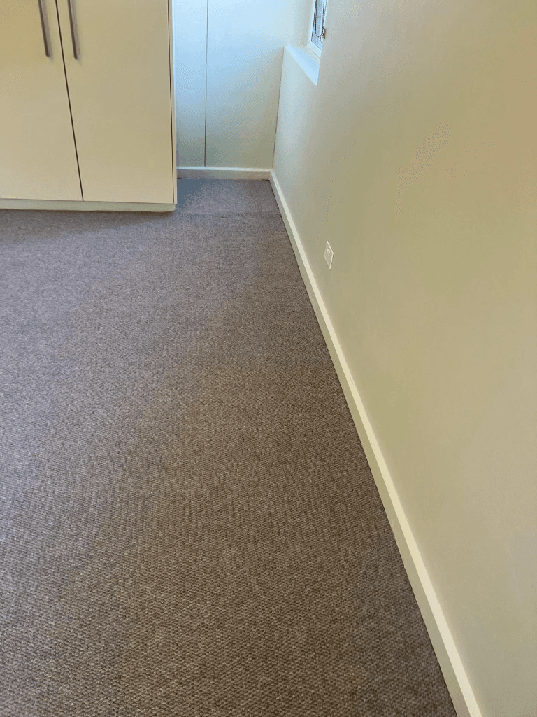 Finished room after concrete cancer repair and waterproofing